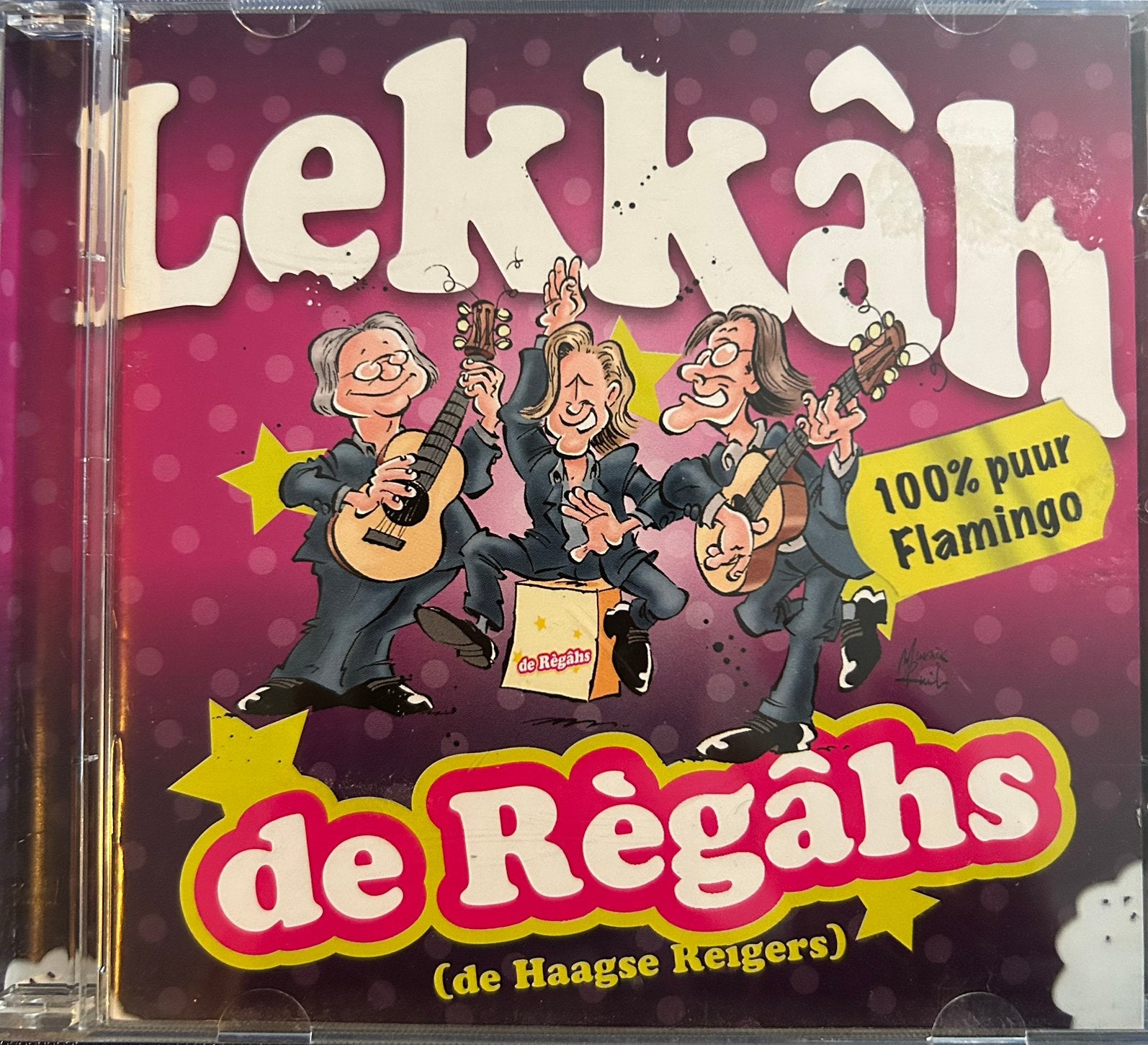 De Règâhs (de Haagse Reigers) LEKKÂH Cd, Ophalen of Verzenden, Gebruikt, Levenslied of Smartlap