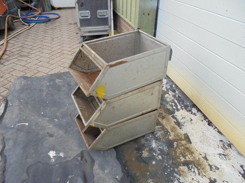 magazijn bakjes  3 stuks, Ophalen, Gebruikt