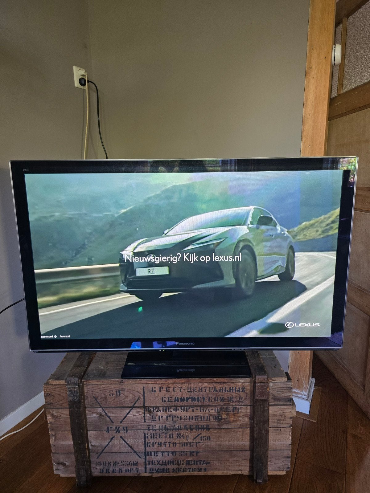 Panasonic 55 inch TV, Audio, Tv en Foto, Televisies, Gebruikt, Panasonic, 50 Hz, Ophalen of Verzenden