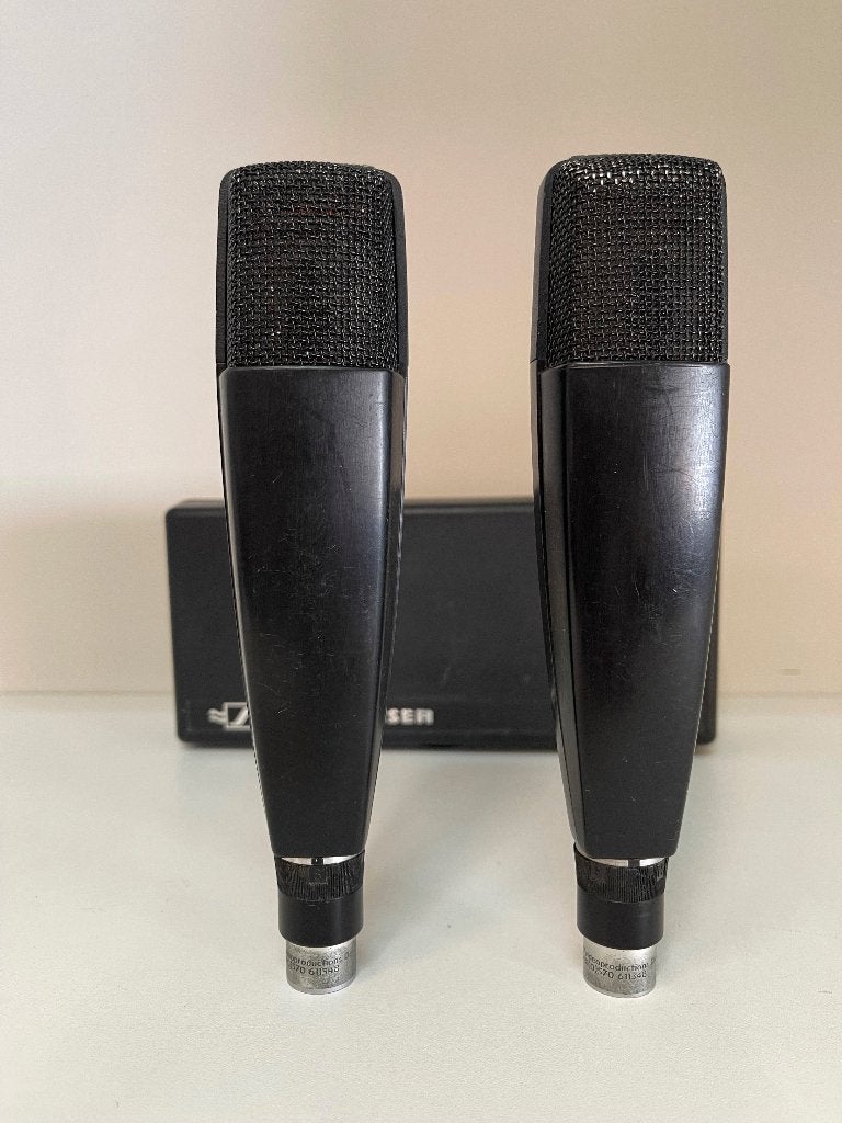 2 x Sennheiser MD421 professionele dynamische cardioïde mic, Muziek en Instrumenten, Microfoons, N, Overige typen, Ophalen of Verzenden