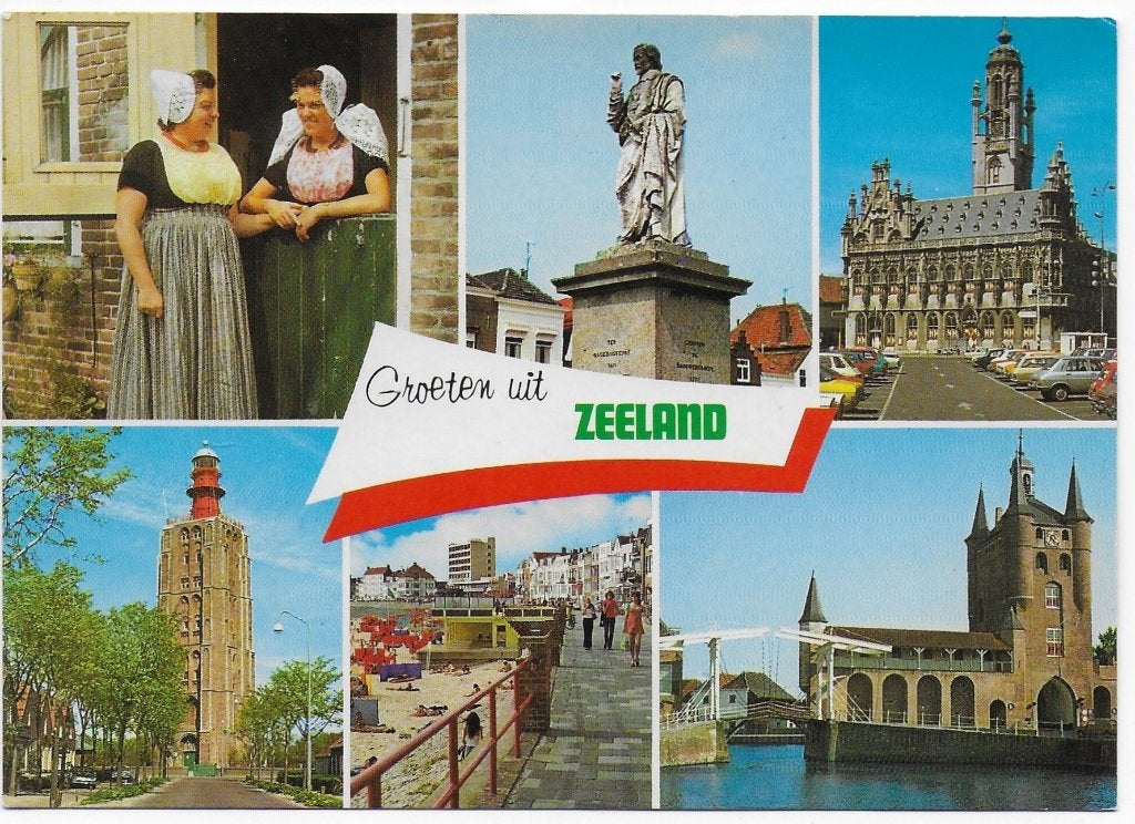 Zeeland Gelopen Ansichtkaart ( B6116 ), Ophalen of Verzenden, 1980 tot heden, Gelopen, Zeeland