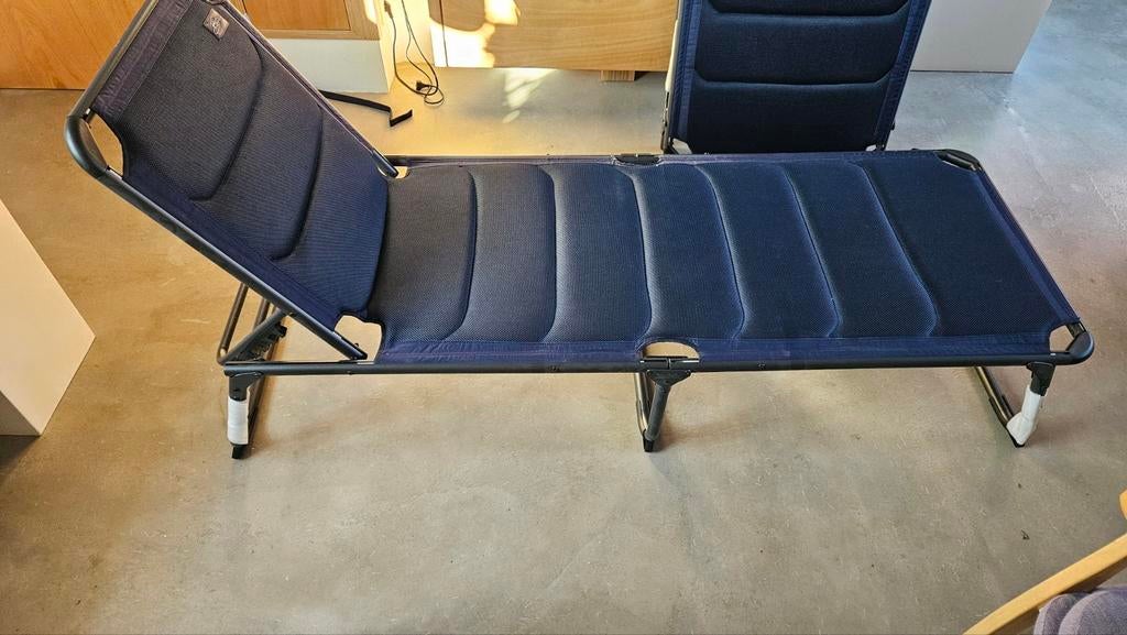 Comfort Ligbed 2 stuks, Ophalen, Nieuw, Metaal, Verstelbaar