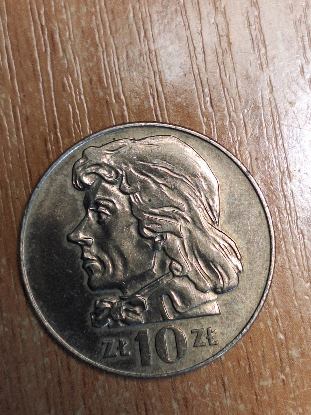 POLEN 10 zlotych 1970 (#49a1), Postzegels en Munten, Munten | Europa | Niet-Euromunten, Ophalen of Verzenden, Polen, Losse munt