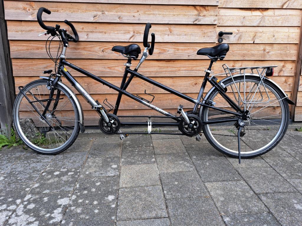 Multicycle tandem, Fietsen en Brommers, Fietsen | Tandems, Gebruikt, Velgrem, 47 tot 51 cm, Multicycle