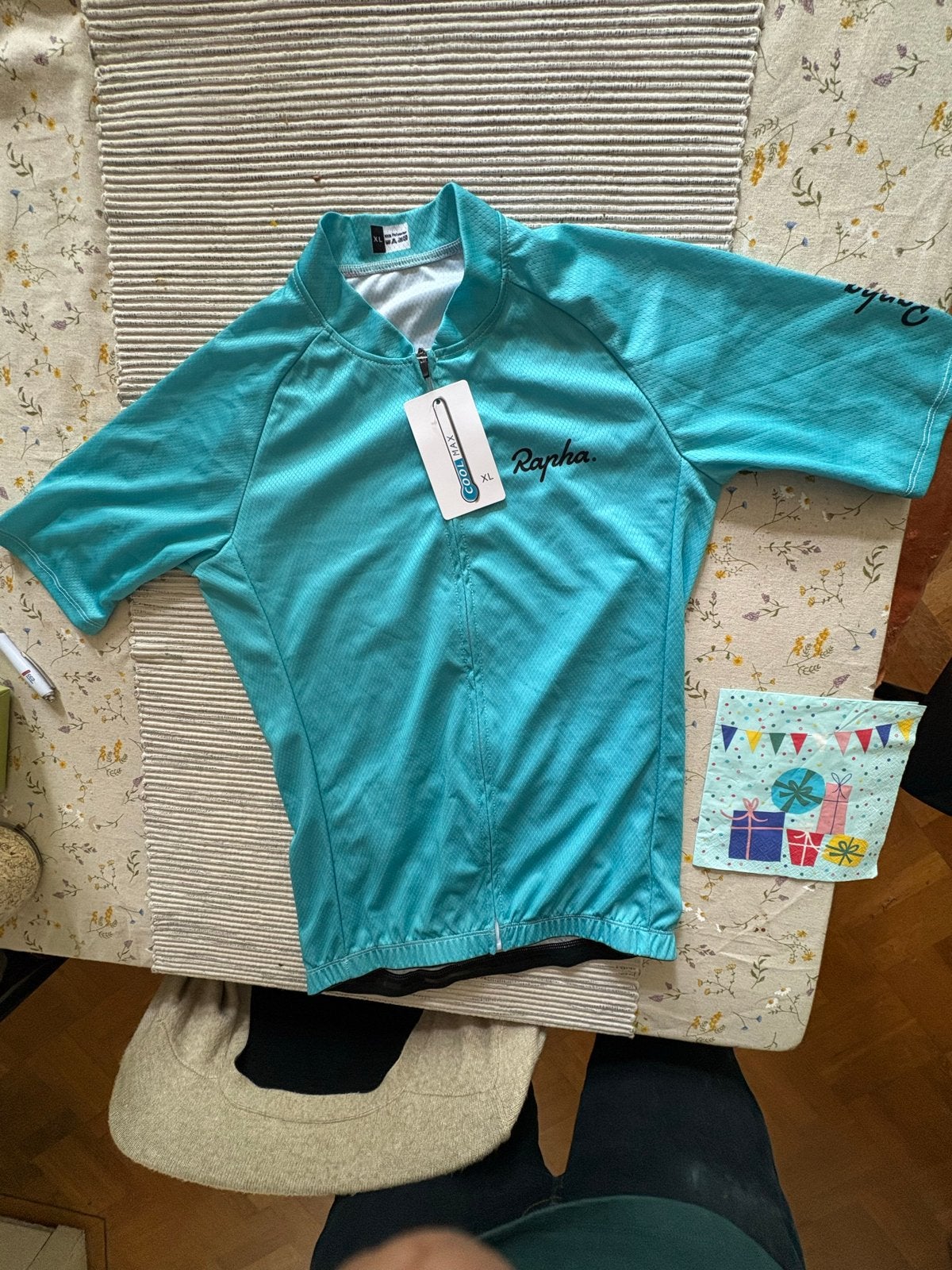 Rapha Racefiets Shirt Maat M is NIEUW, Fietsen en Brommers, Fietsaccessoires | Fietskleding, M, Dames, Nieuw, Ophalen of Verzenden