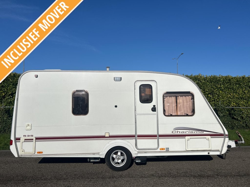 Swift 535 Charisma 2007 FRANS BED LUIFEL MOVER, Caravans en Kamperen, Standaardzit, Bedrijf, Swift, Dunswell Road, Cottingham, East Yorkshire, HU16 4JX