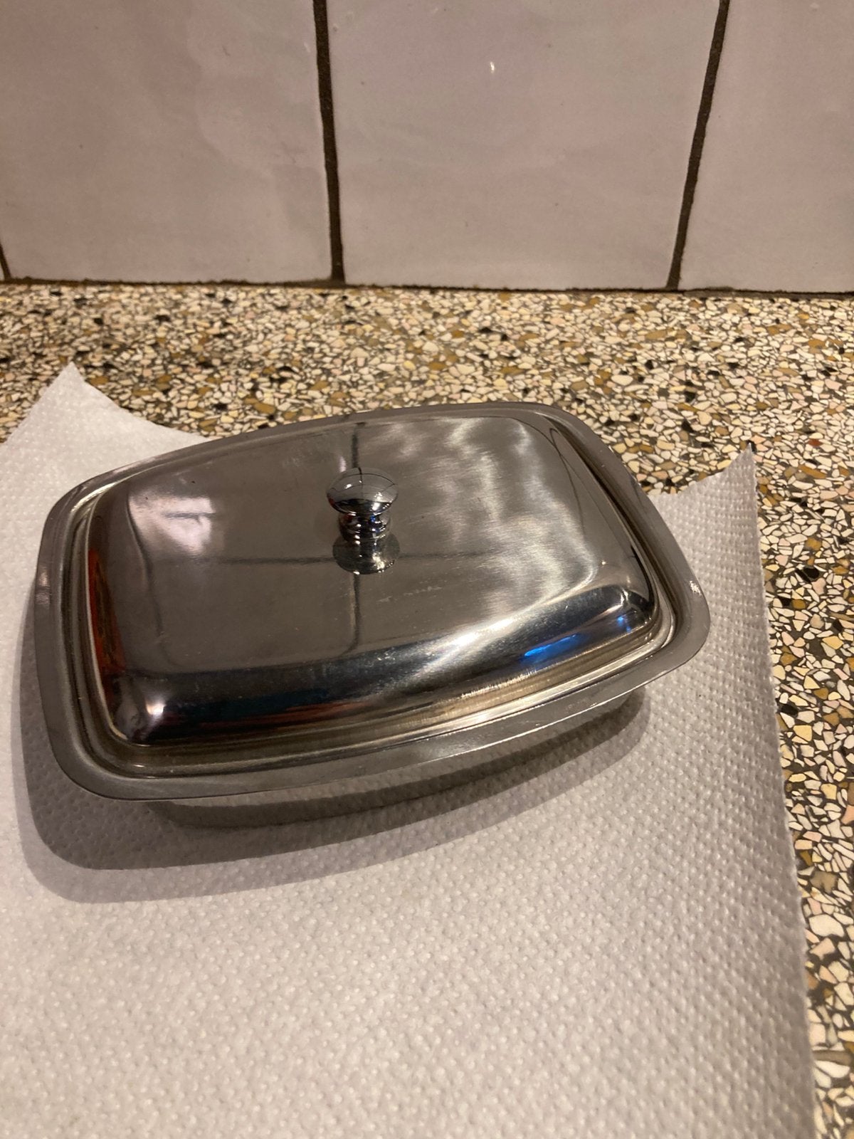 Metalen botervloot, Ophalen of Verzenden