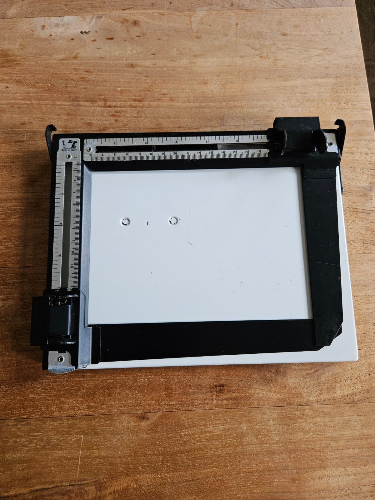 Tekentafel A4 formaat met parallelle liniaal, Ophalen of Verzenden, Gebruikt