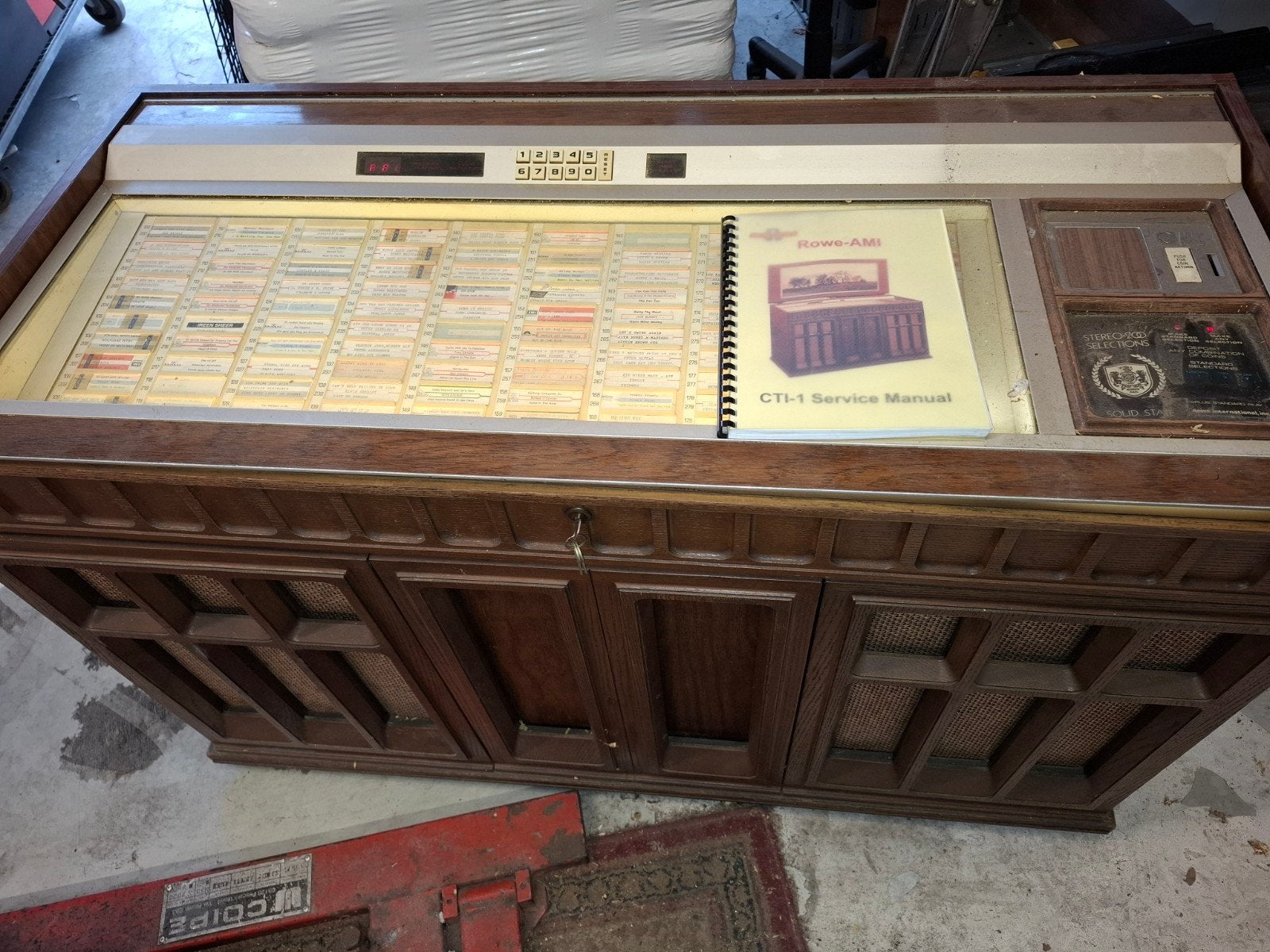 Rowe-AMI CTI-1 Jukebox - Niet werkend, Ophalen, Gebruikt, 1970 tot heden, Ami