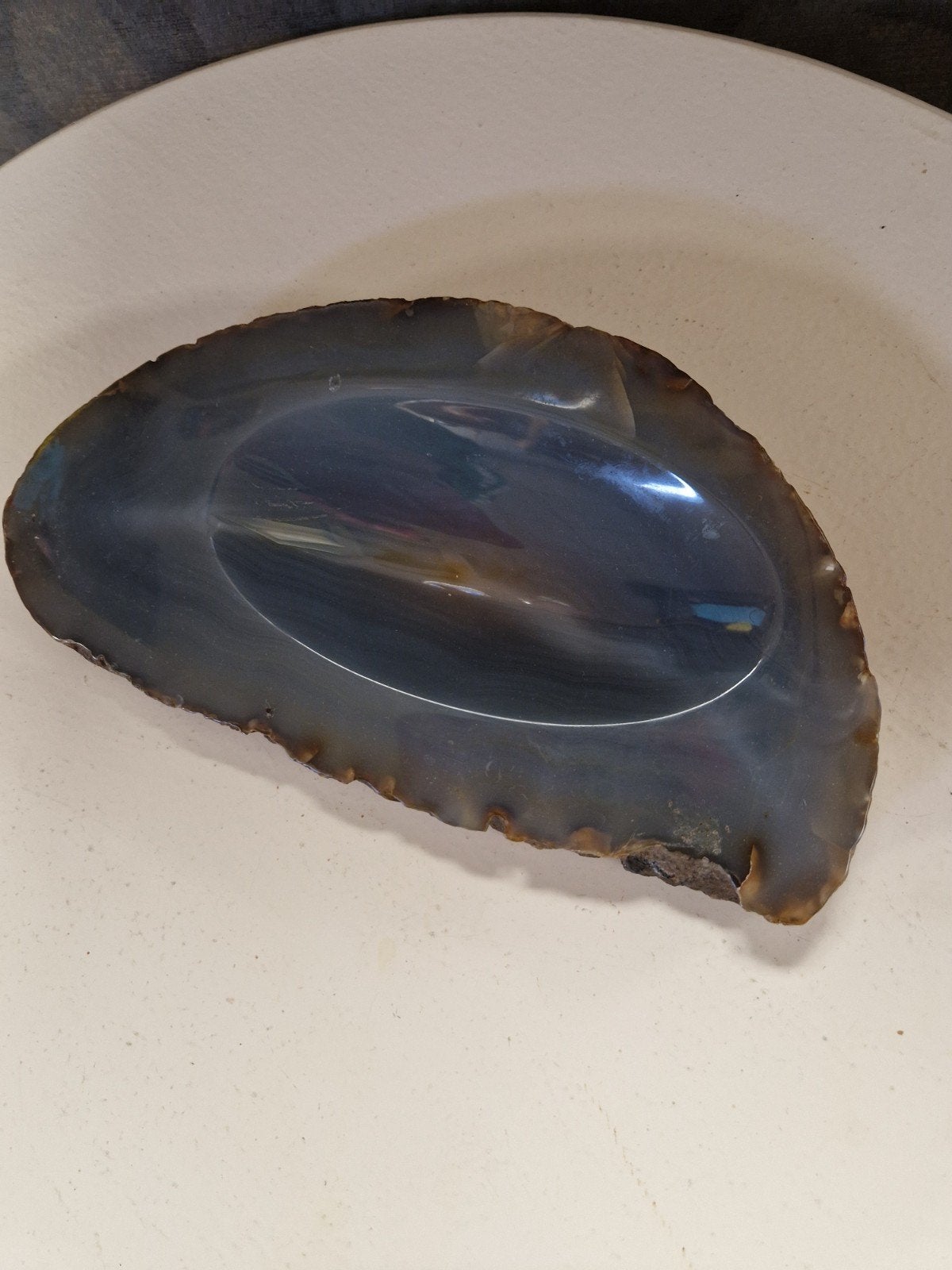 Natuurlijke Onyx Schaal - Decoratieve Edelsteen Kom, Ophalen of Verzenden
