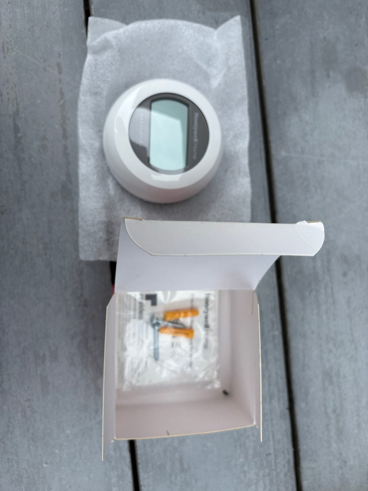 Honeywell Home T87M Round Modulation Kamerthermostaat, Doe-het-zelf en Verbouw, Thermostaten, Ophalen, Slimme thermostaat, Nieuw