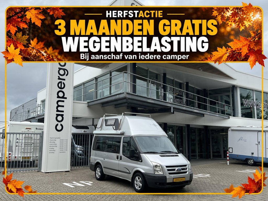Ford Westfalia Nugget HEFDAK RUIMTEWONDER 4.99M LANG EURO4, Elektrische ramen, Ford, Bedrijf, Ford