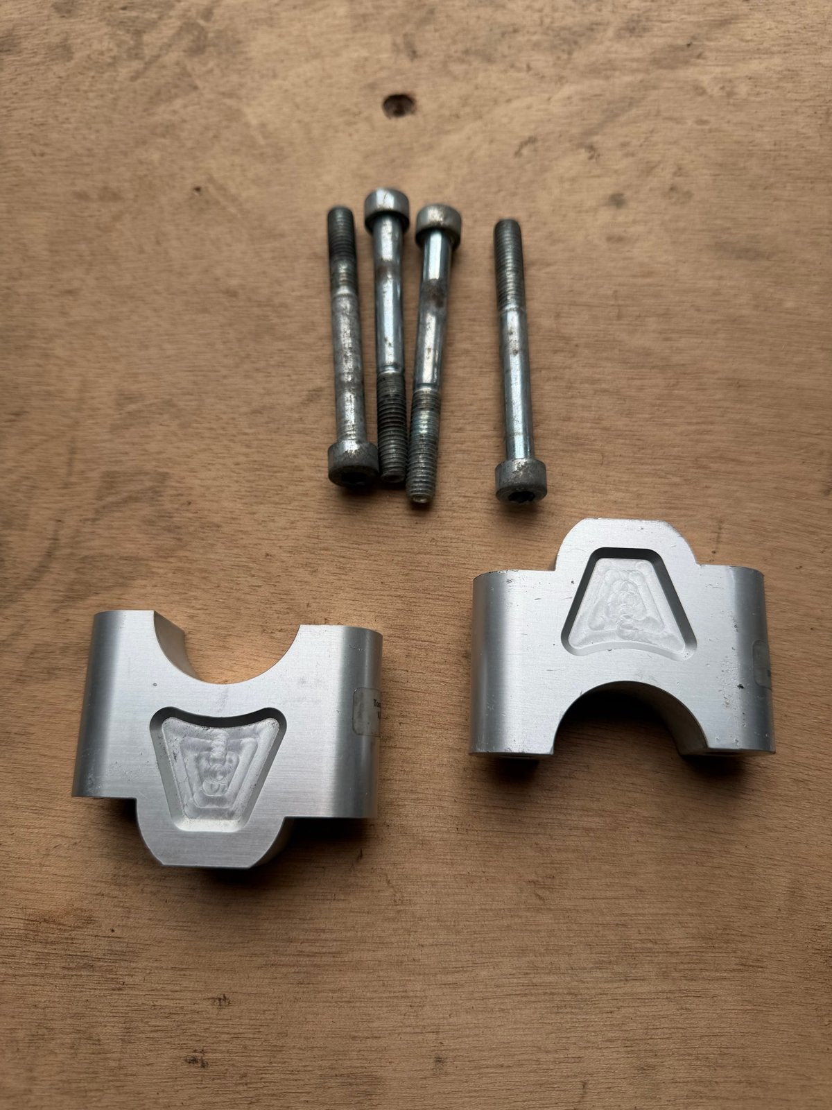 Touratech stuurverhogers BMW R1200 GS, Ophalen, Gebruikt