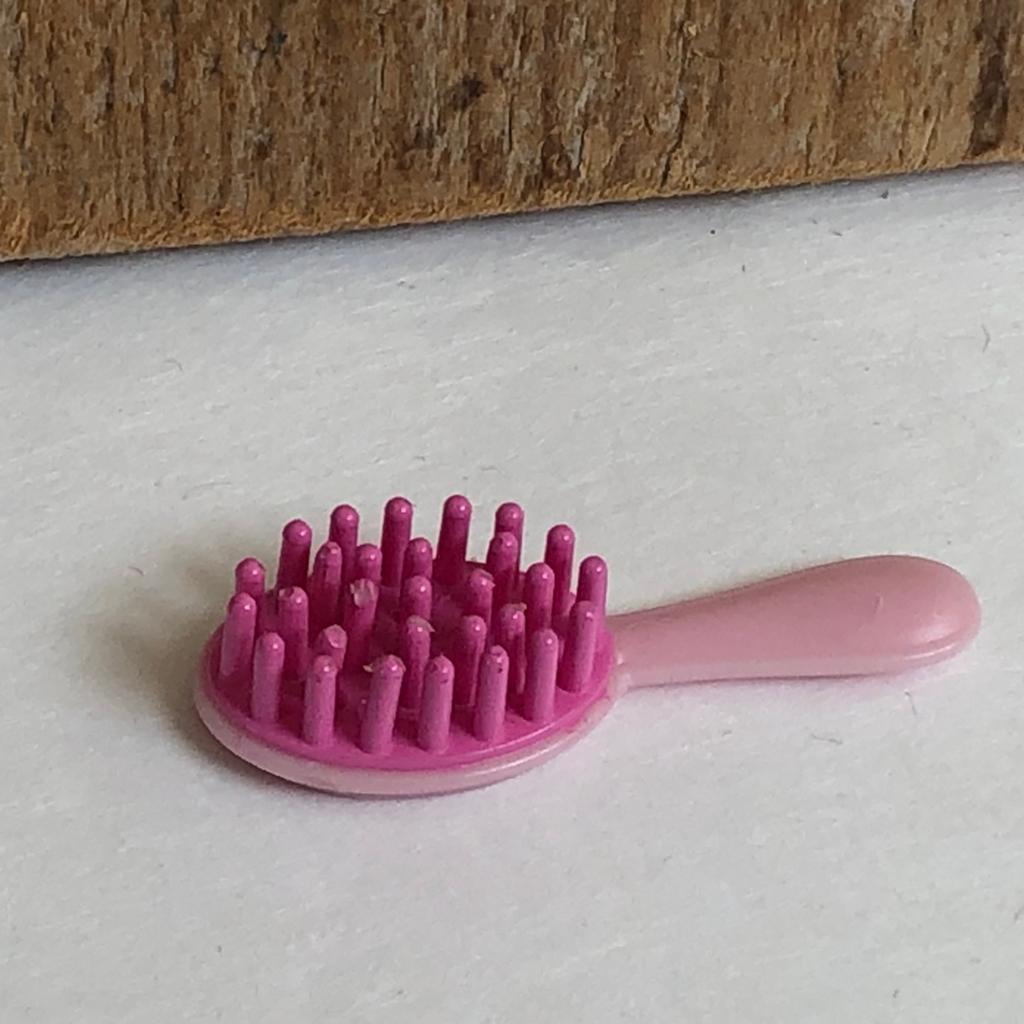 Roze paarse borstel voor Barbie kind, Ophalen of Verzenden, Zo goed als nieuw, Barbie