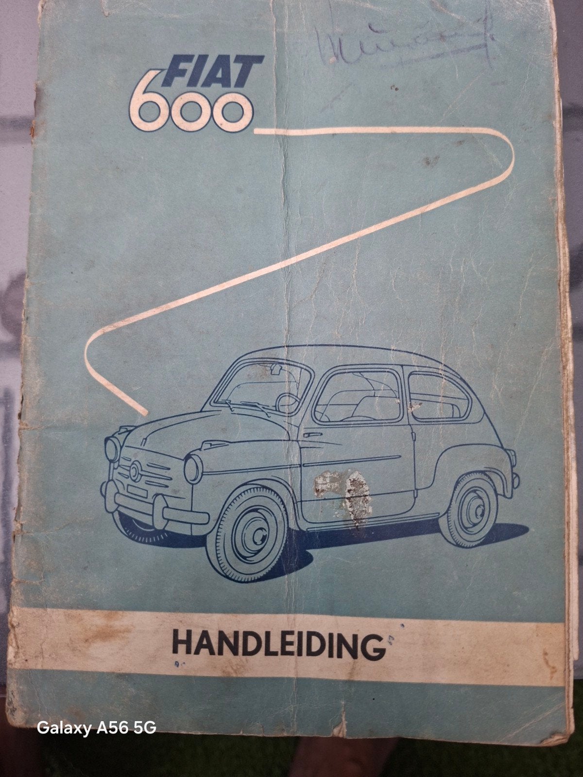 Fiat 600 Handleiding - Behandeling, Onderhoud, Kenmerken, Ophalen of Verzenden