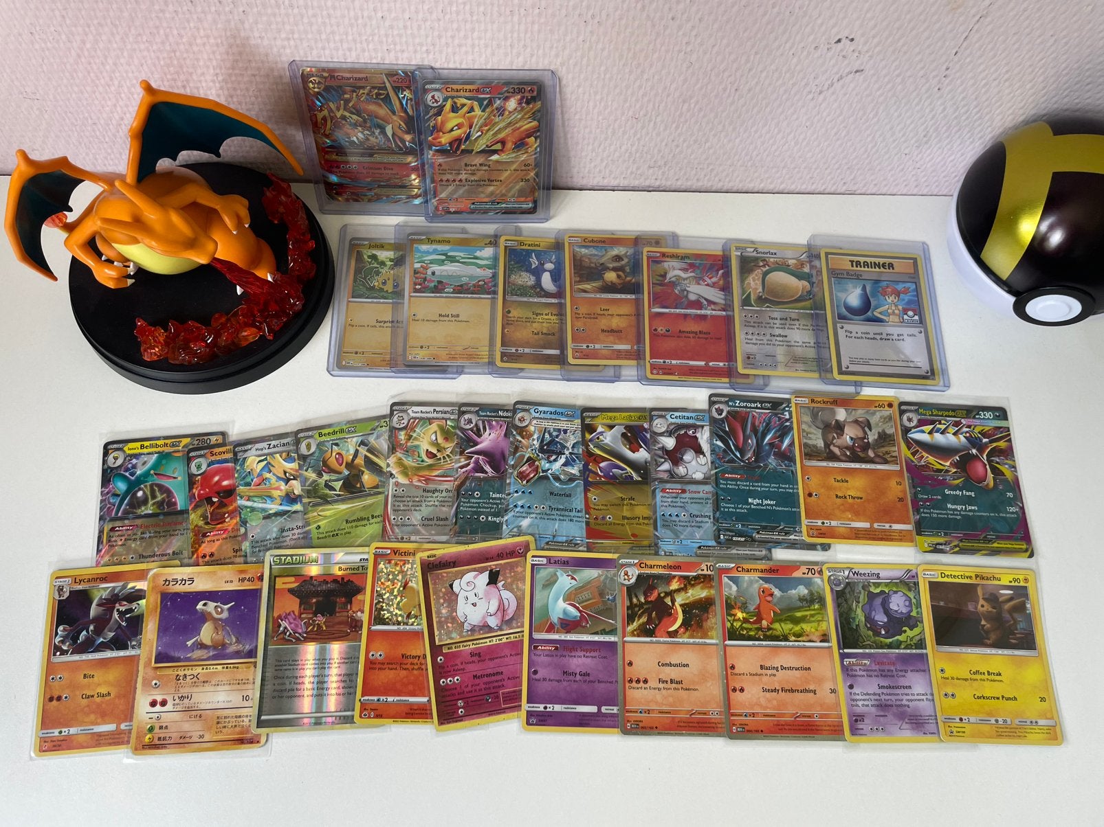 Pokémon kaarten, Ophalen of Verzenden, Zo goed als nieuw, Meerdere kaarten