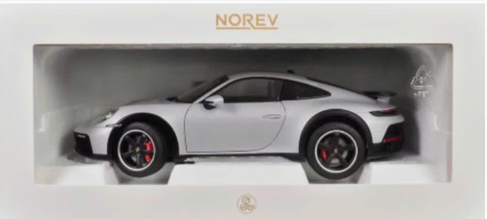 Porsche 911 Dakar 2023 Grijs schaal 1/18 NOREV ref. 187242, Verzenden, Nieuw, Auto, Norev