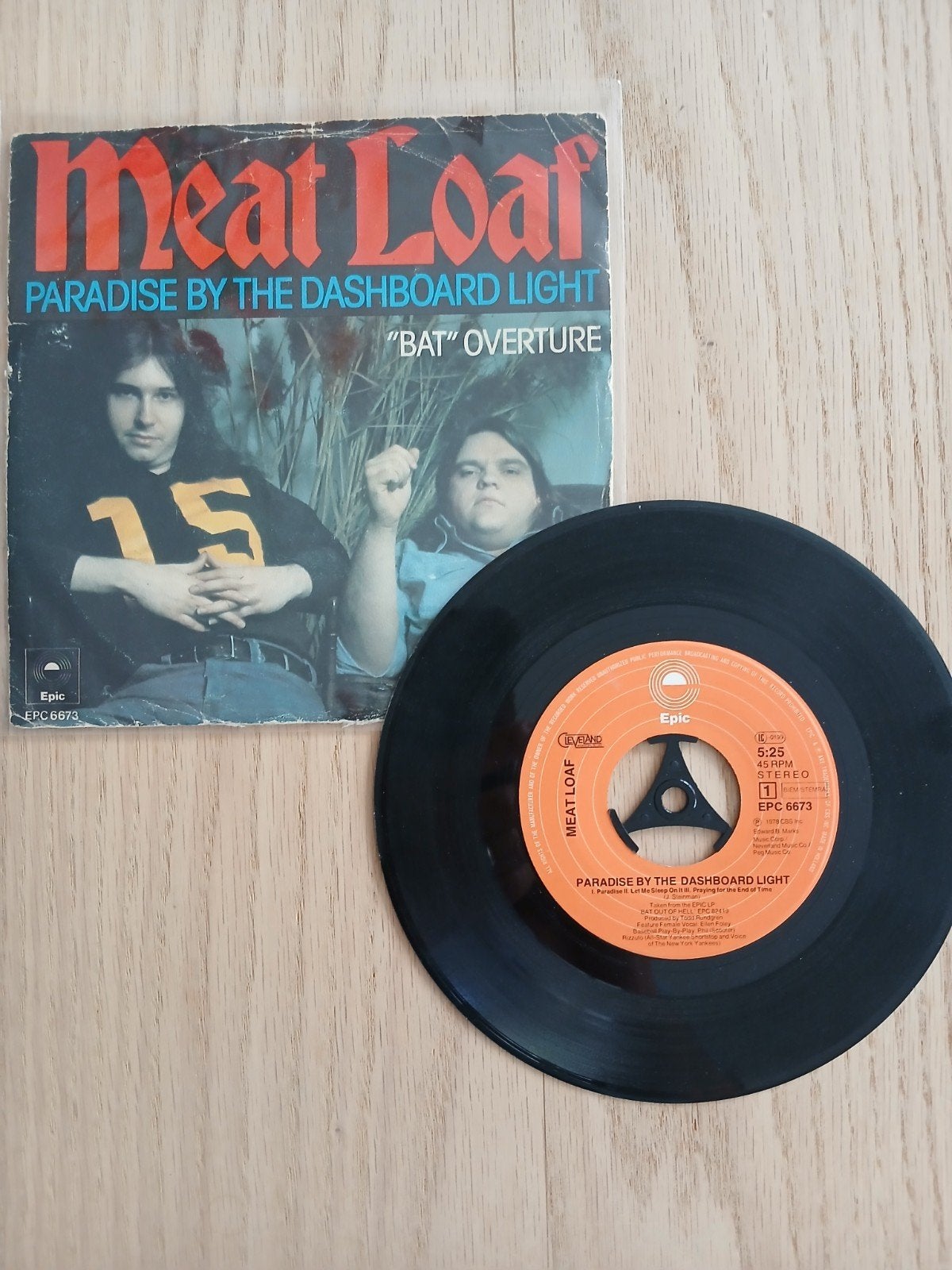 Meatloaf - Paradise by the dashboard light, Ophalen of Verzenden, Gebruikt, Overige formaten, Levenslied of Smartlap