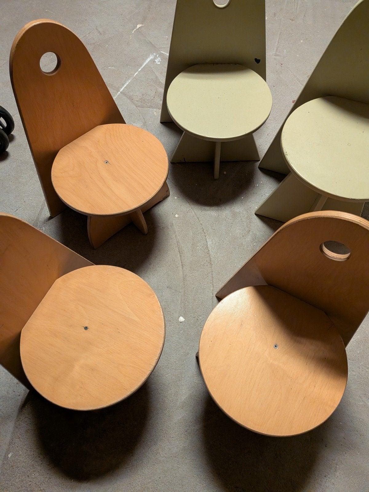 Ado Apollo design kinderstoeltjes rolf, Ophalen, Gebruikt, Overige typen