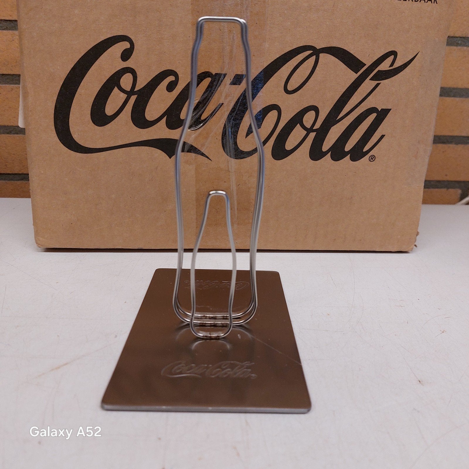 Coca-Cola menukaarthouder NIEUW, Ophalen of Verzenden, Zo goed als nieuw, Gebruiksvoorwerp