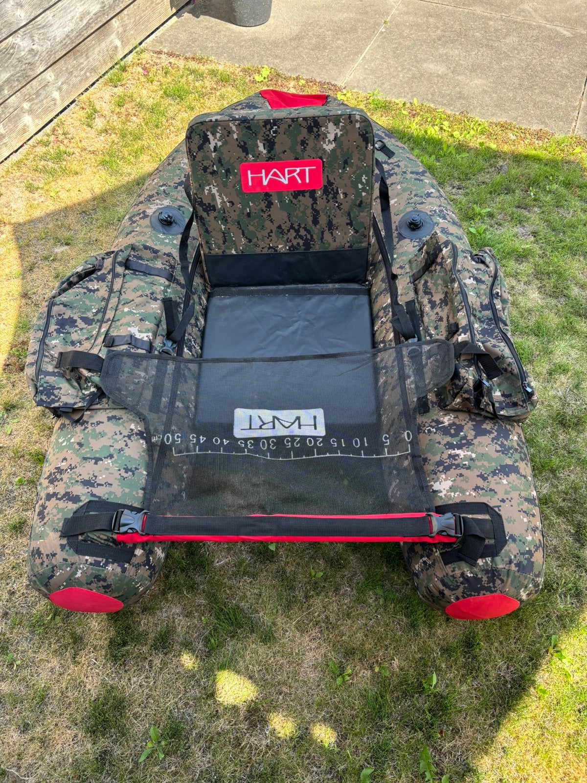 Hart bellyboat incl berkley steun en tas, Ophalen of Verzenden, Gebruikt, Overige typen