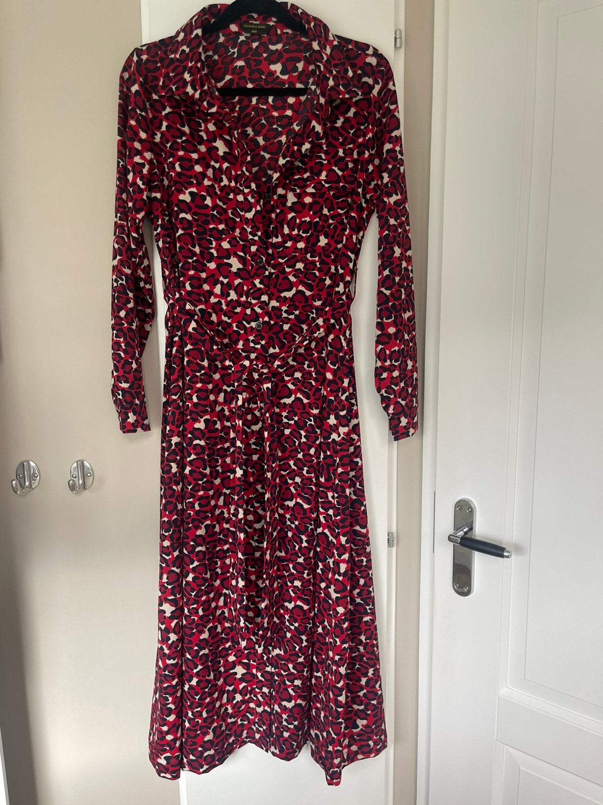 COLOURFUL REBEL maxi jurk maat M, Maat 38/40 (M), Ophalen of Verzenden, Zo goed als nieuw, Rood