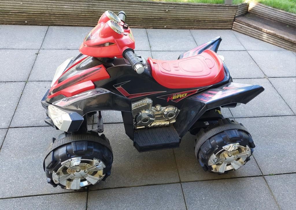 Speelgoed quad, Ophalen, Gebruikt