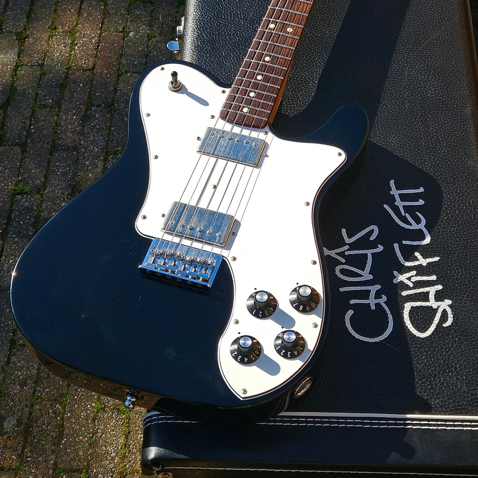 Fender Chris Shiflett Signature Telecaster, Muziek en Instrumenten, Ophalen, Zo goed als nieuw, Solid body, Fender