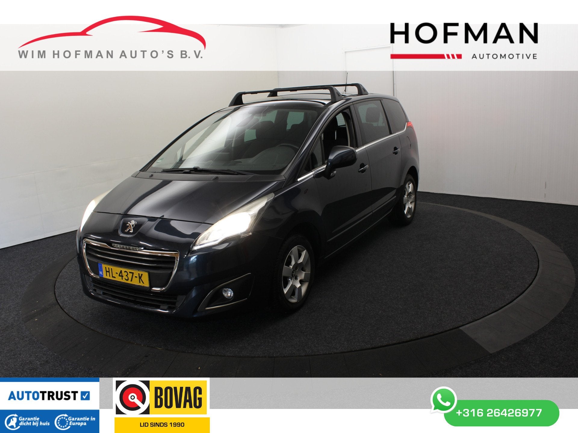 Peugeot 5008 1.2 PureTech Blue L 7p Dealer onderh + distr ve, Auto's, Voorwielaandrijving, 745 kg, Gebruikt, 1199 cc