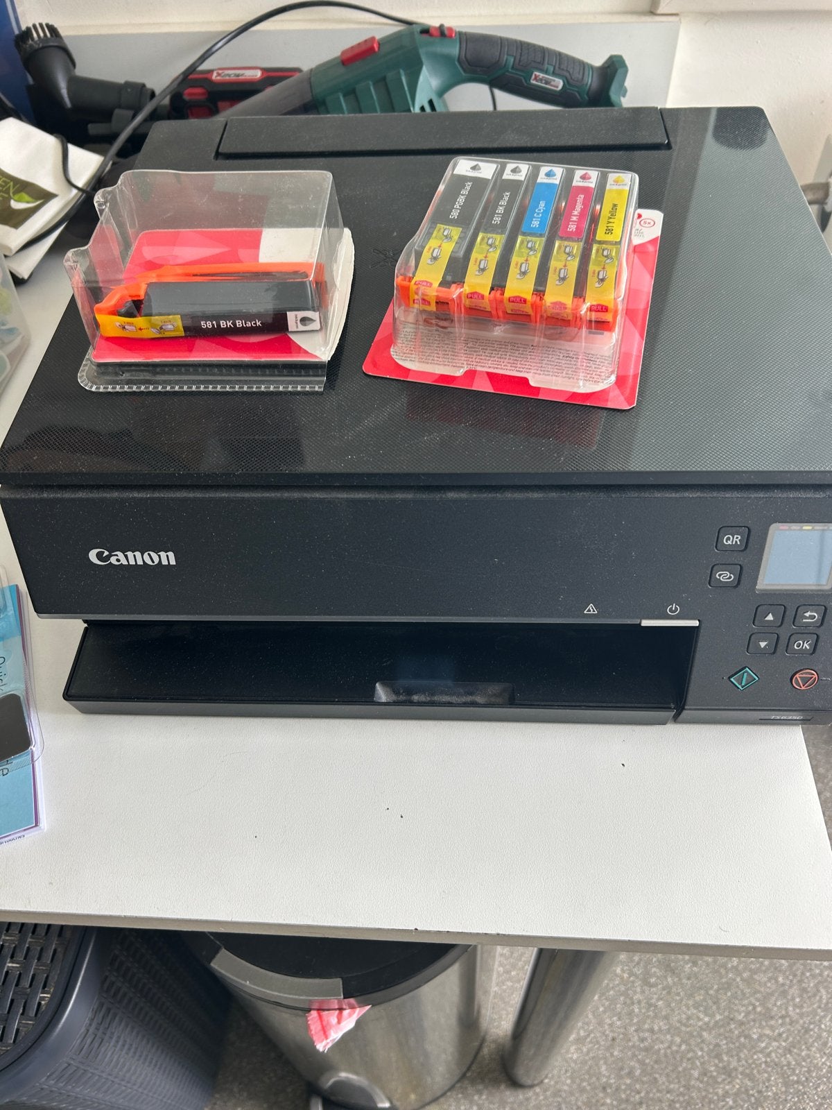 Canon Pixma TS6350 All-in-One Printer met nieuwe inkt, Computers en Software, Gebruikt, Inkjetprinter, All-in-one, Kleur printen