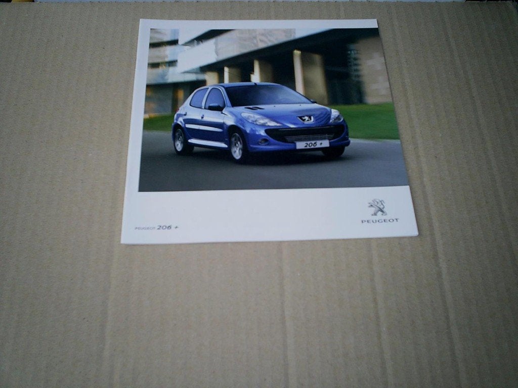 Peugeot 206 + [ 2 / 2011 20 pag. Duits ], Verzenden, Zo goed als nieuw, Peugeot