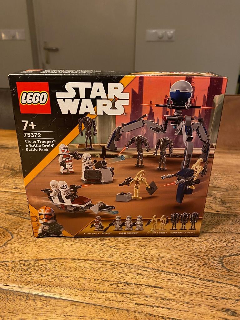 Lego Star Wars 75372 Clone Trooper & Battle Droid Pack nieuw, Star Wars, Nieuw, Ophalen of Verzenden, Complete set