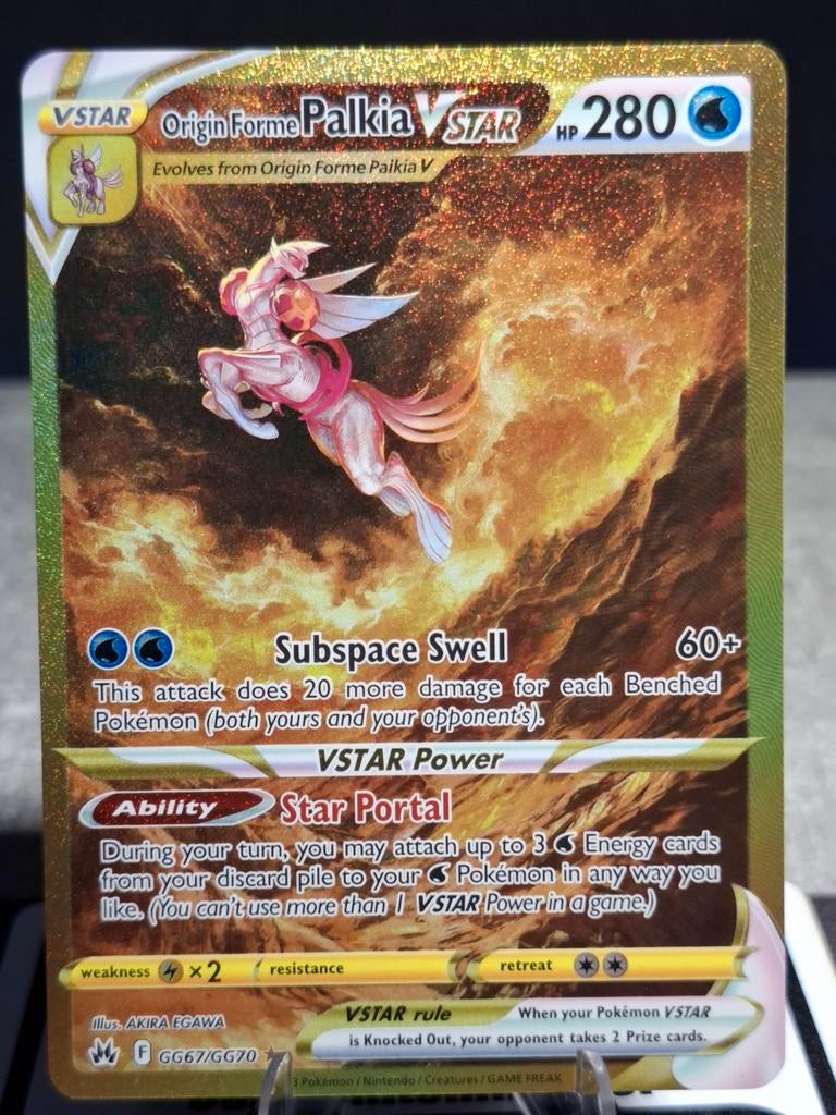 Origin Forme Palkia VSTAR – GG67/GG70 – Near mint, Ophalen of Verzenden, Zo goed als nieuw, Losse kaart