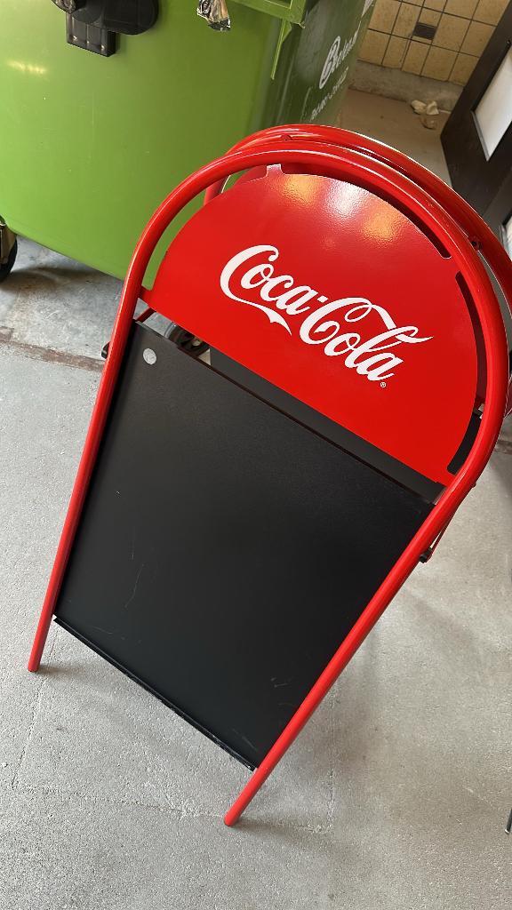 2 x coca cola klapborden, Ophalen, Zo goed als nieuw, Reclamebord