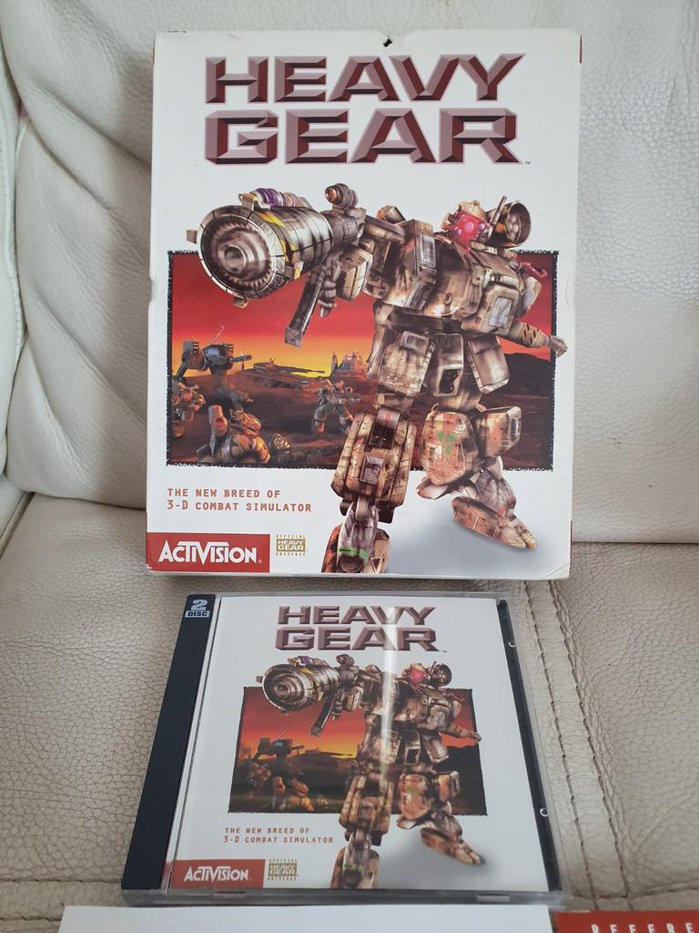 Big box pc game Heavy Gear, Gebruikt, 1 speler, Racen en Vliegen, Ophalen of Verzenden