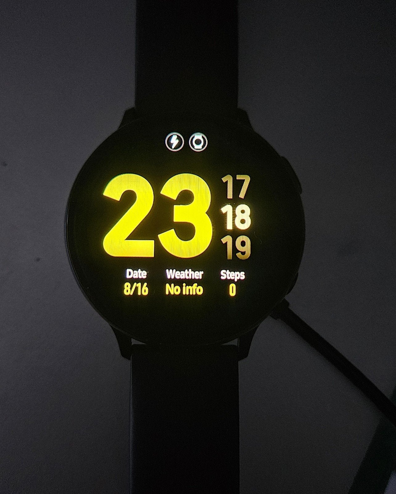 Samsung Galaxy Watch Active 2 LTE eSIM, Wi-fi, GPS, oplader, Gebruikt, Ophalen of Verzenden, Samsung, Waterdicht