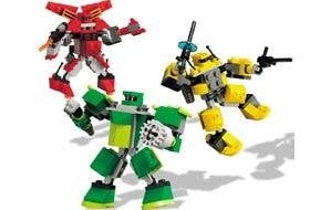 Lego Creator: Robo Riders 4097 - Losse stenen en instructies, Kinderen en Baby's, Gebruikt, Lego, Ophalen of Verzenden, Losse stenen