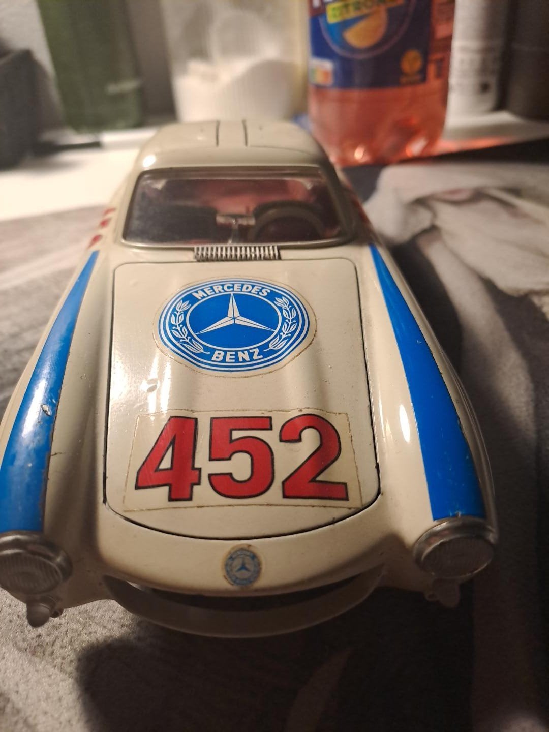 Bburago Mercedes-Benz 300 SL Gullwing, schaal 1:18., Ophalen of Verzenden, Gebruikt, Bburago