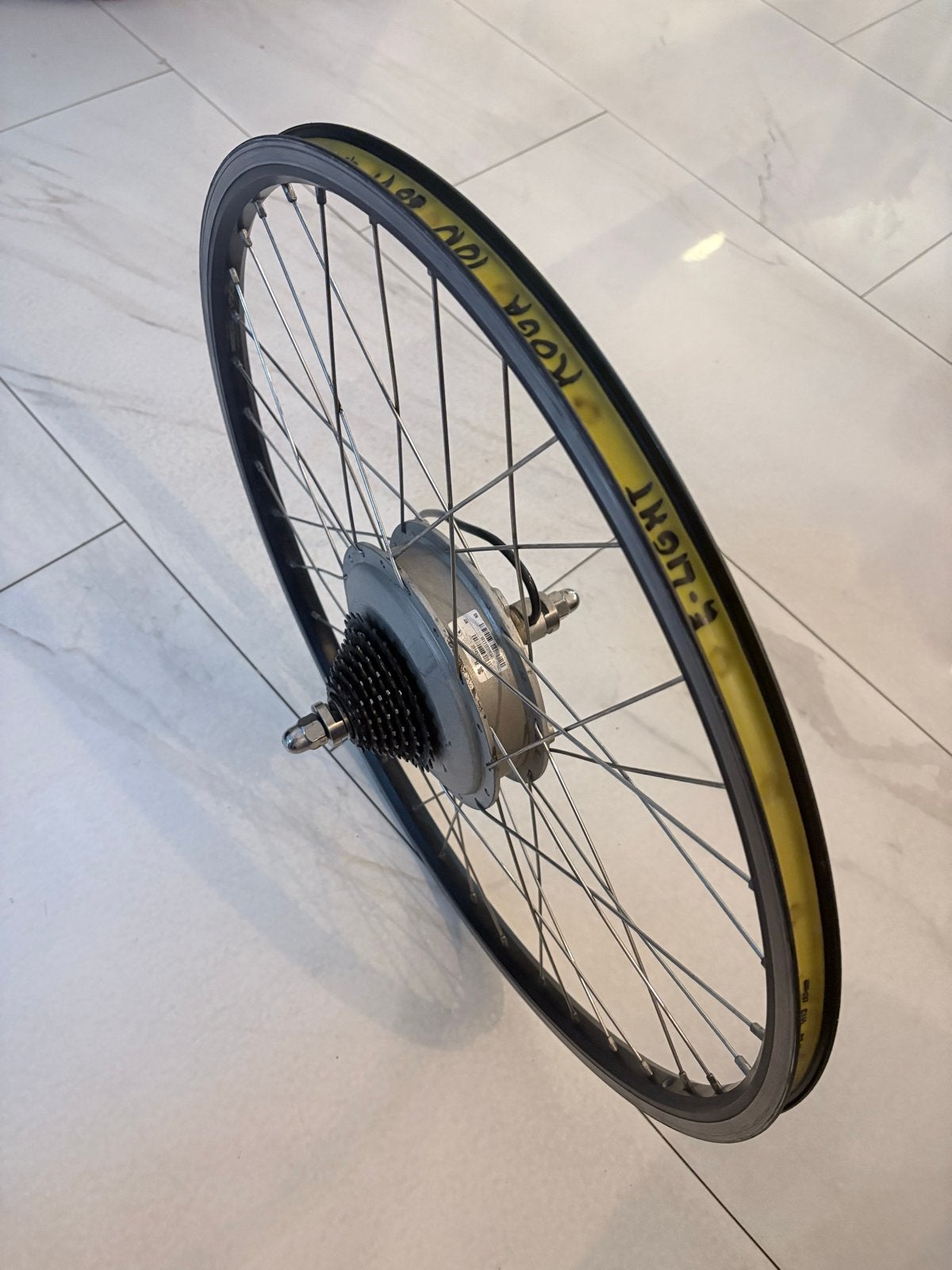 KOGA e-light achterwiel 28 inch met motor, Gebruikt, Aluminium, Ophalen, Elektrische fiets