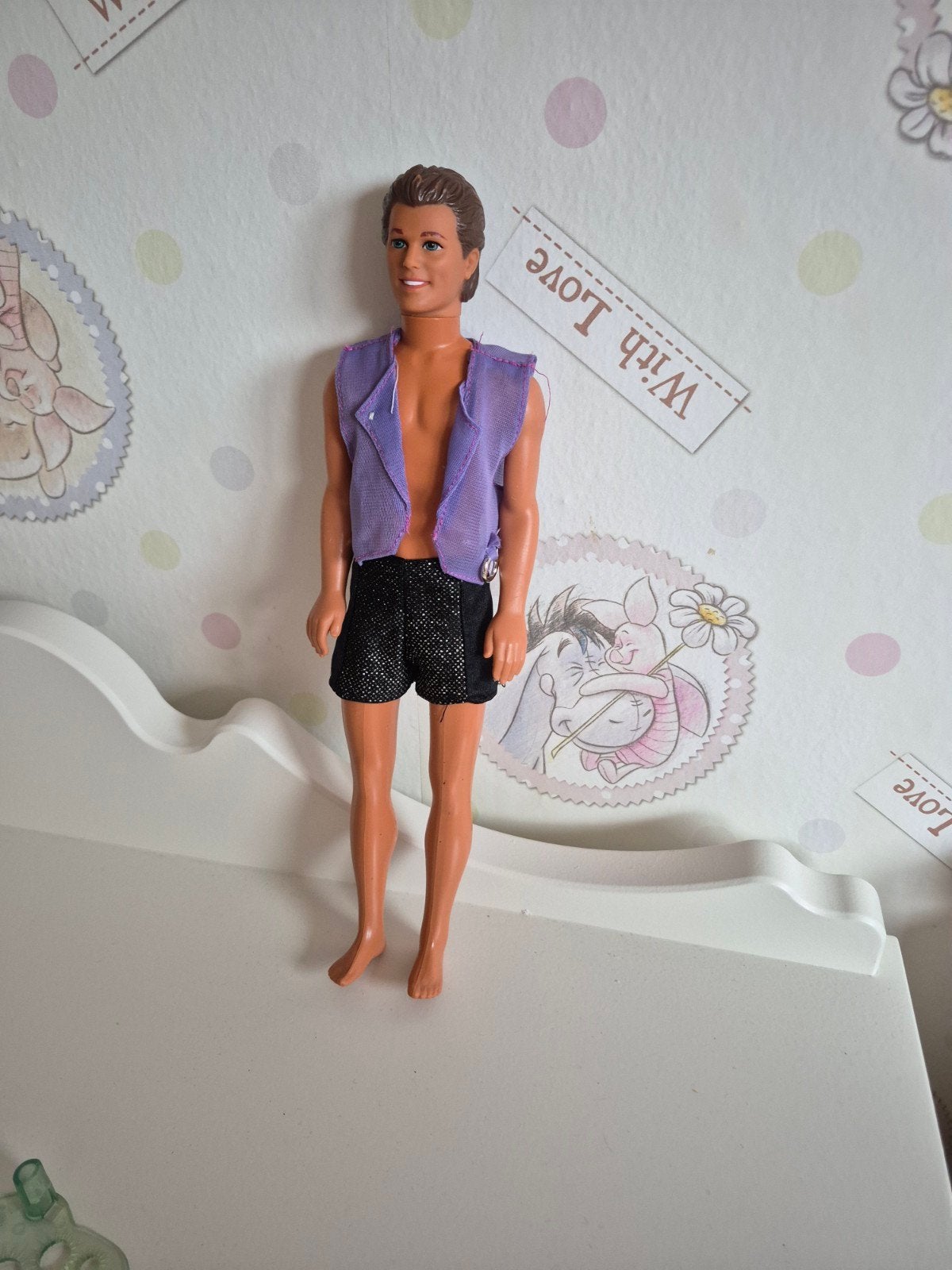 Vintage Barbiepop Ken mattel  - Jaren '80/'90, Ophalen of Verzenden, Gebruikt, Barbie