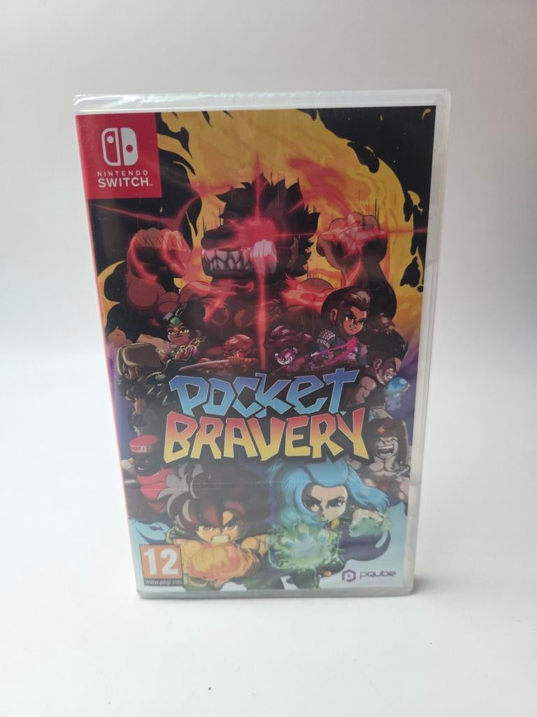 Pocket Bravery - Nintendo Switch (Geseald), Spelcomputers en Games, Games | Nintendo Switch, Nieuw, Vechten, 2 spelers, Vanaf 12 jaar