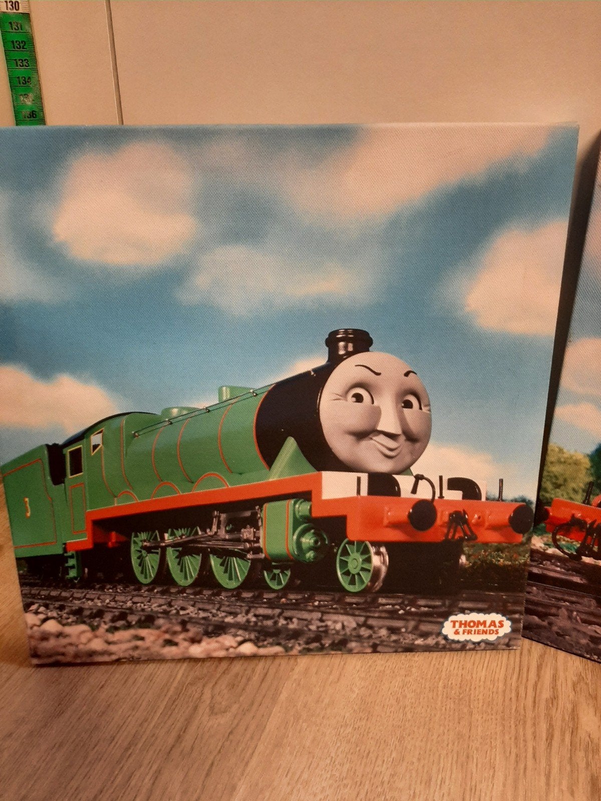 Thomas de trein foto canvas, Ophalen of Verzenden