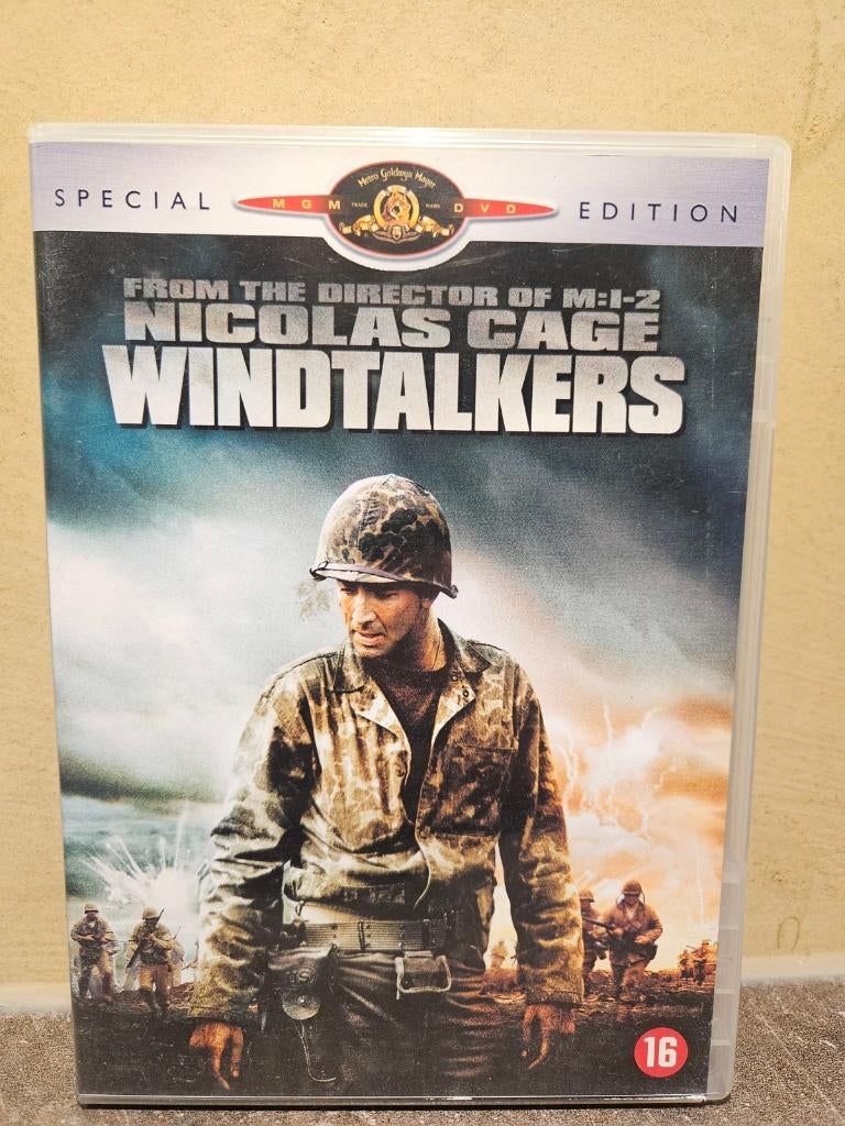 Windtalkers met Nicolas Cage, Vanaf 16 jaar, Ophalen of Verzenden, Zo goed als nieuw