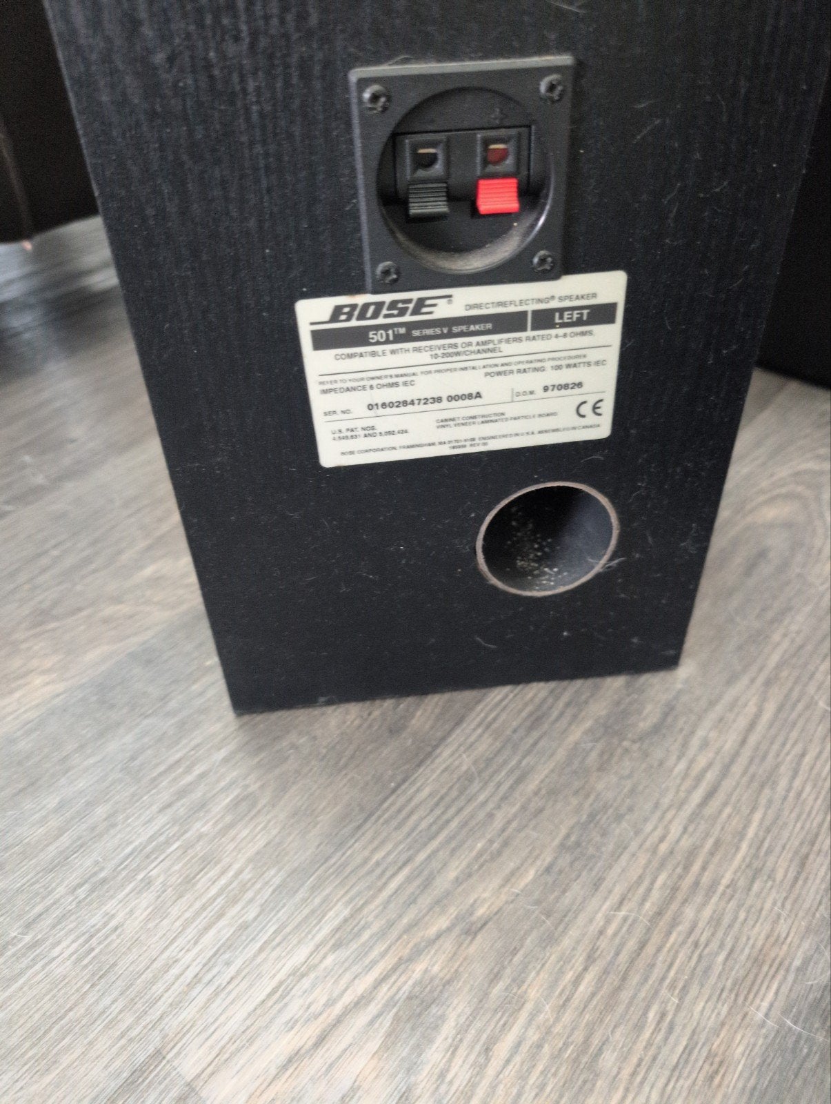 Bose 501 Direct/Reflecting Speakers - Zo goed als nieuw, Audio, Tv en Foto, Luidsprekers, Ophalen, Vloerstaande luidspreker, Zo goed als nieuw