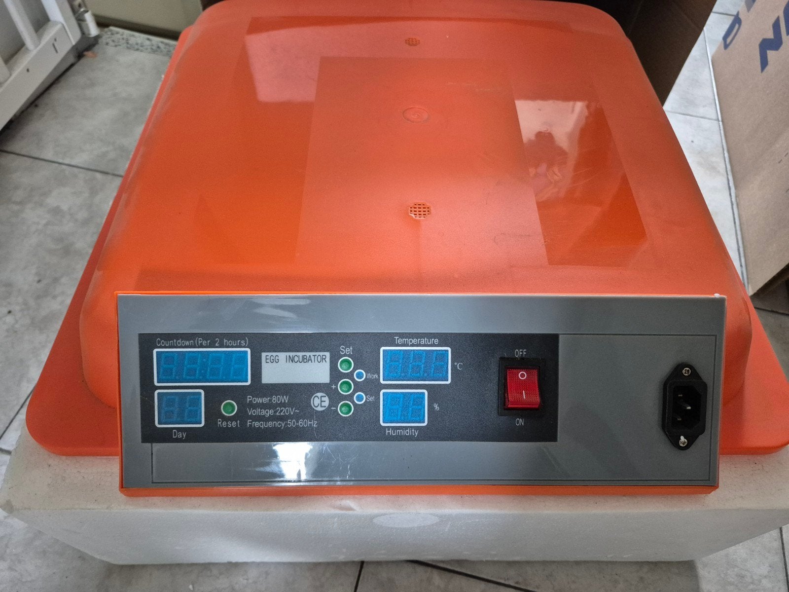 volautomatische broedmachine, Dieren en Toebehoren, Pluimvee | Toebehoren, Zo goed als nieuw, Broedmachine, Ophalen of Verzenden