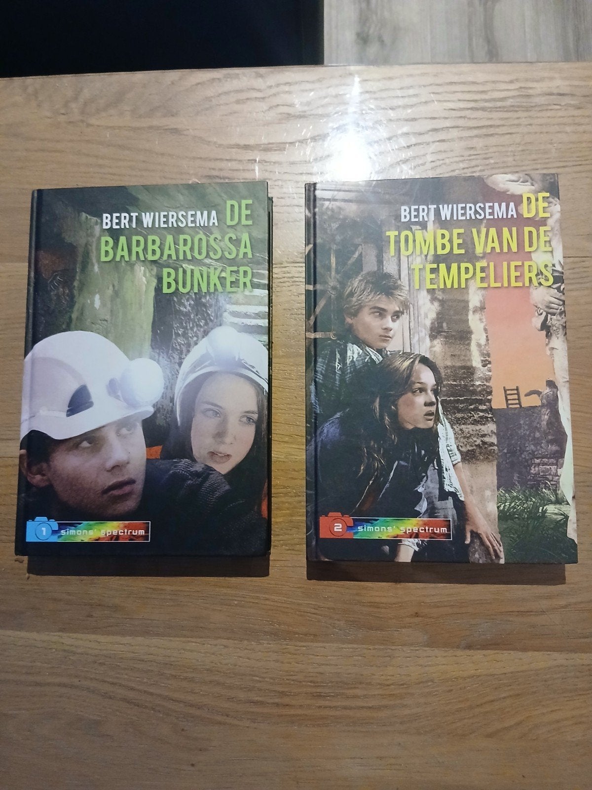 Bert Wiersema: De Barbarossa Bunker & De Tombe van de Tempel, Ophalen, Gelezen, Bert Wiersema, Fictie