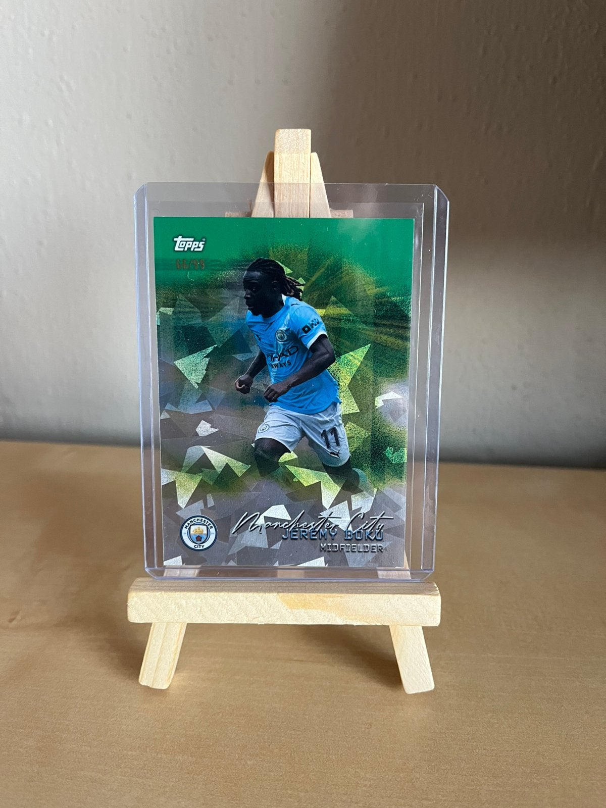 Topps 25/26 Doku Manchester City 66/99, Ophalen of Verzenden, Nieuw, Plaatje