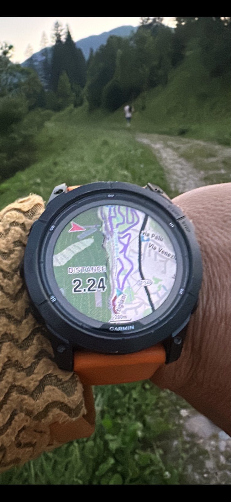 Garmin Fenix 7X Pro Solar Sapphire, Afstand, Zwart, Ophalen of Verzenden, Zo goed als nieuw