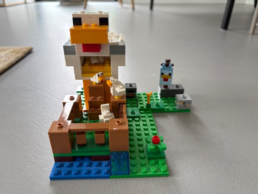 Minecraft LEGO kippenhok boerderij, Ophalen, Gebruikt, Minecraft, Lego