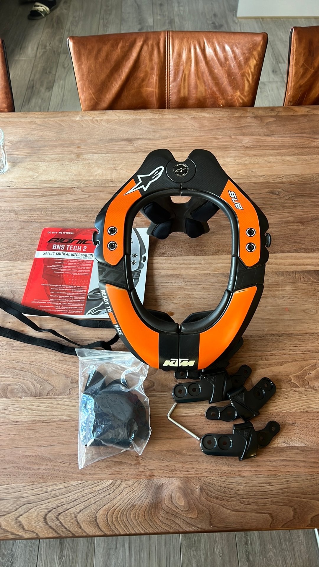 Alpinestars KTM nekbrace, Ophalen of Verzenden, Tweedehands, Dames, Motorcrosskleding